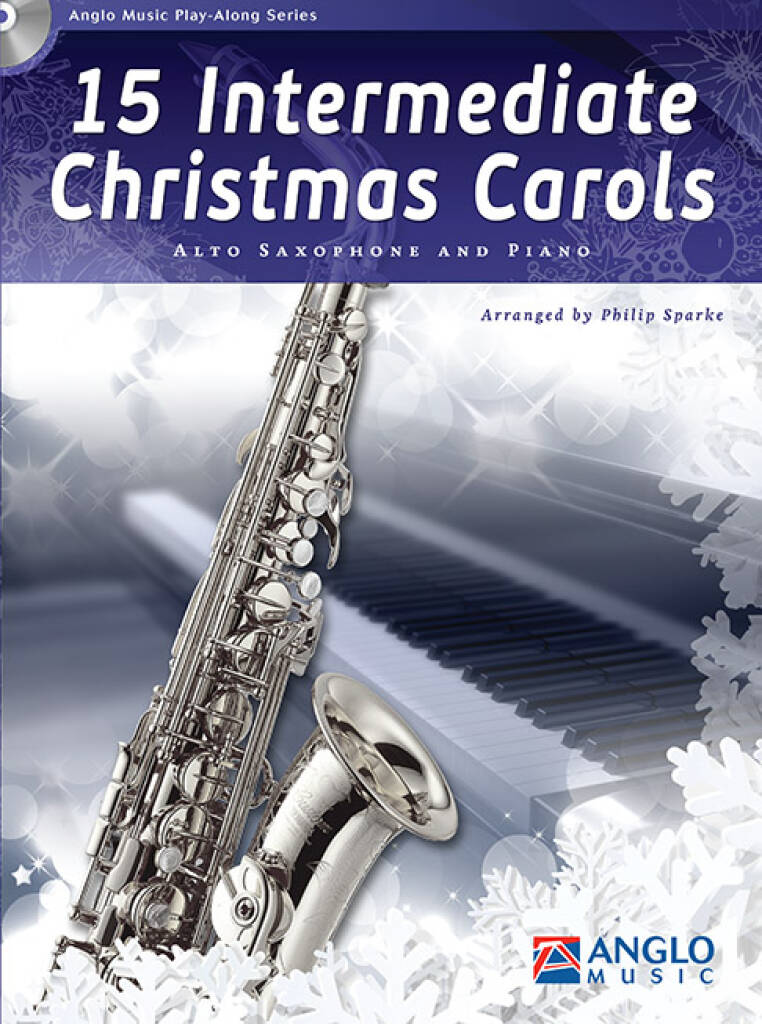 Front Cover Image 15 Intermediate Christmas Carols