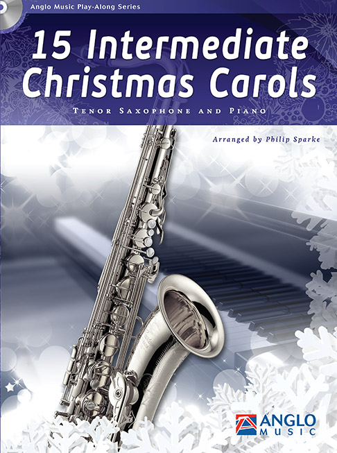 Front Cover Image 15 Intermediate Christmas Carols