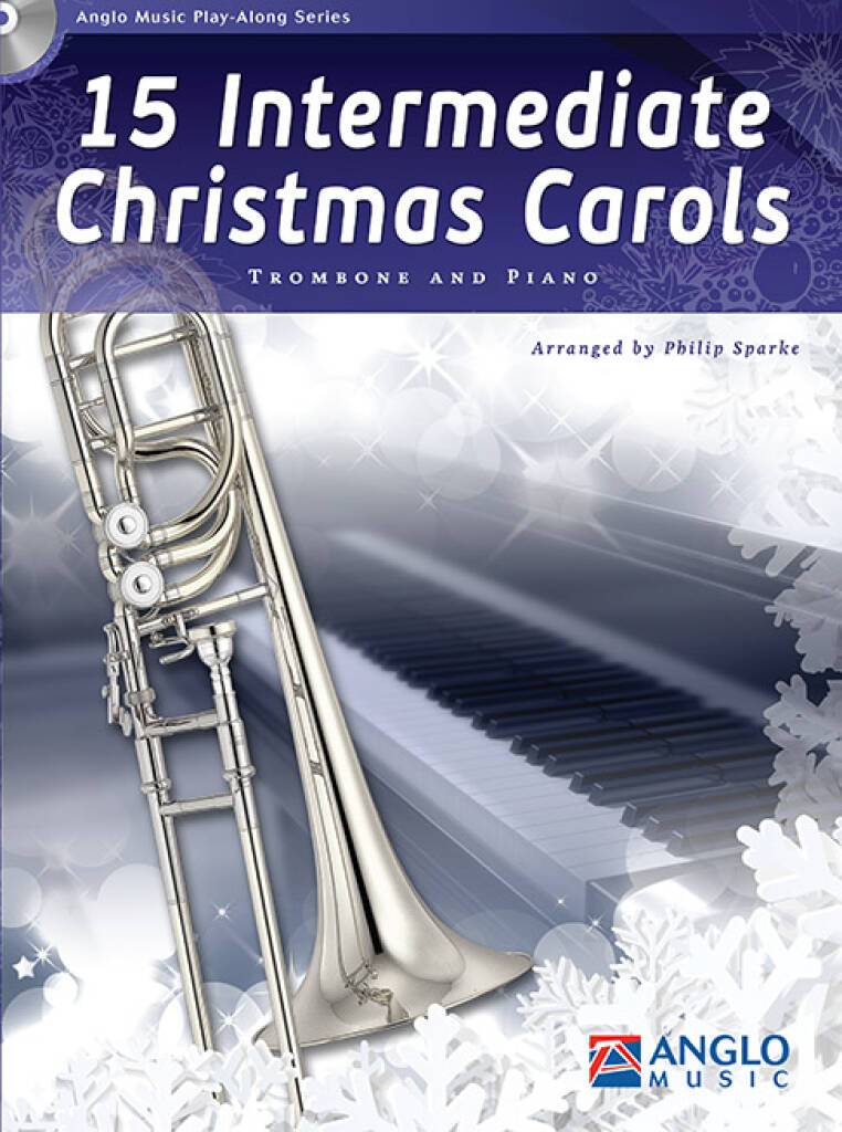 Front Cover Image 15 Intermediate Christmas Carols