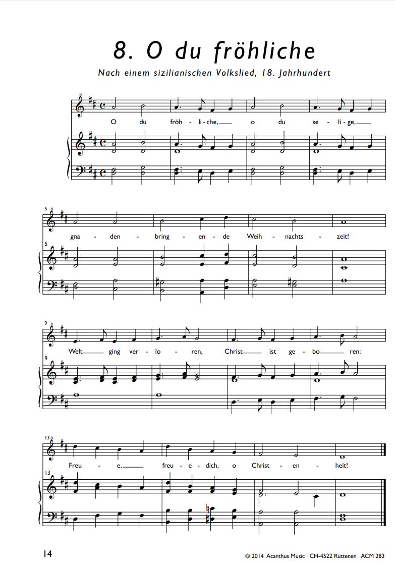 Other Cover Image Weihnachtslieder Band 1