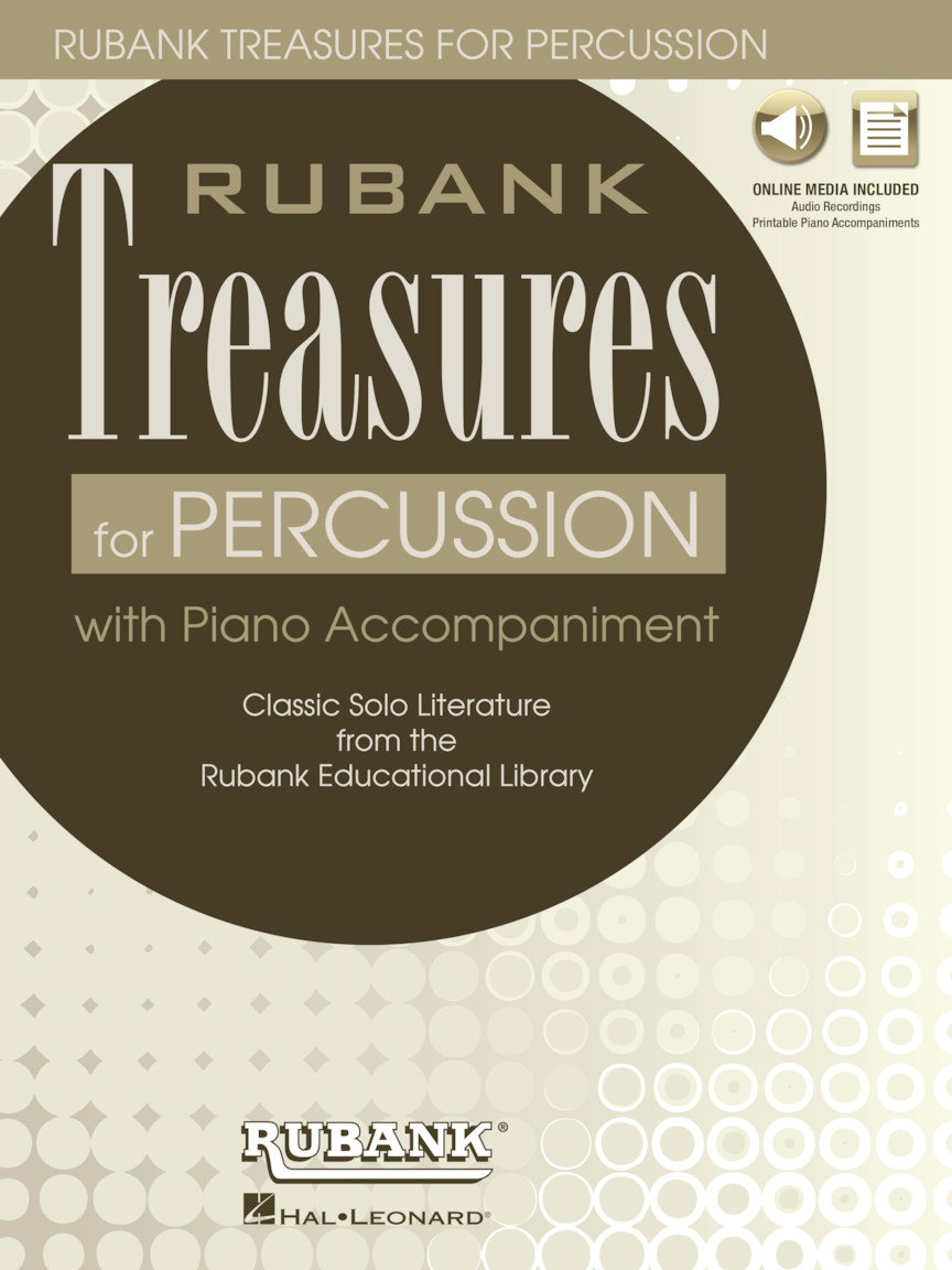 Front Cover Image Rubank Treasures for Percussion
