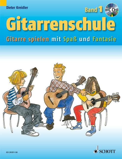 Front Cover Image Gitarrenschule Band 1