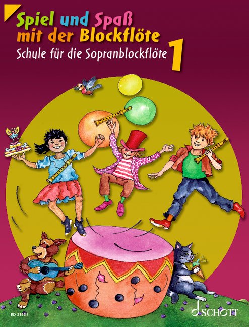 Other Cover Image Spiel und Spaß mit der Blockflöte Band 1