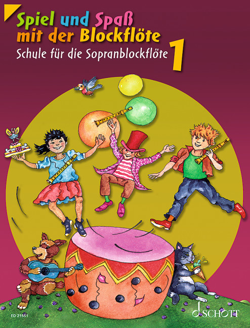 Front Cover Image Spiel und Spaß mit der Blockflöte Band 1