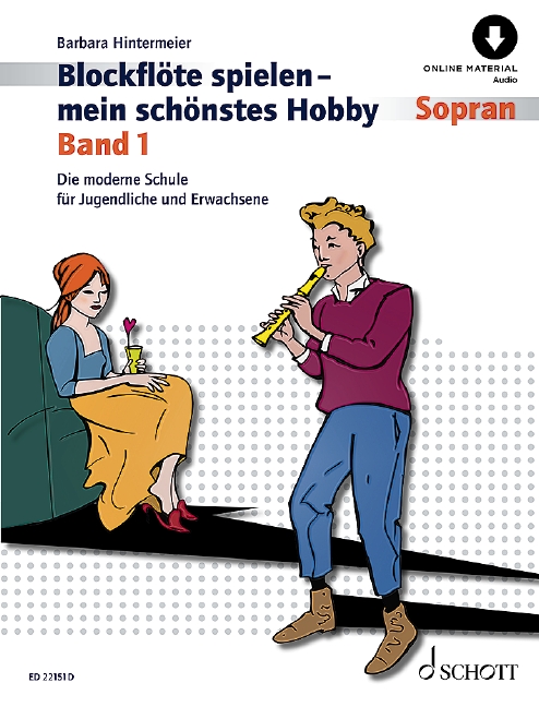 Front Cover Image Blockflöte spielen - mein schönstes Hobby Band 1