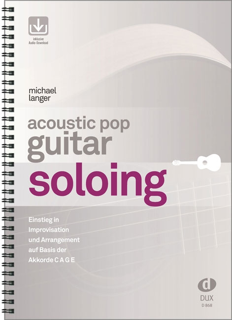 Front Cover Image Acoustic Pop Guitar Soloing