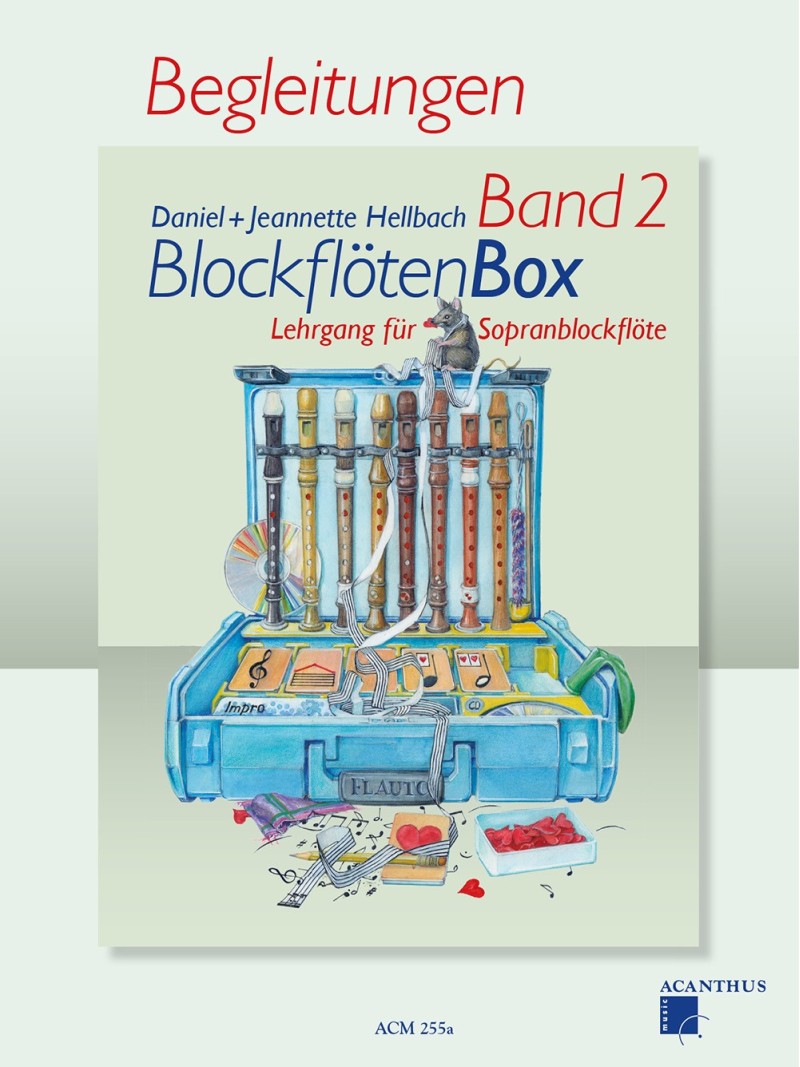 Front Cover Image BlockflötenBox Band 2 - Begleitungen
