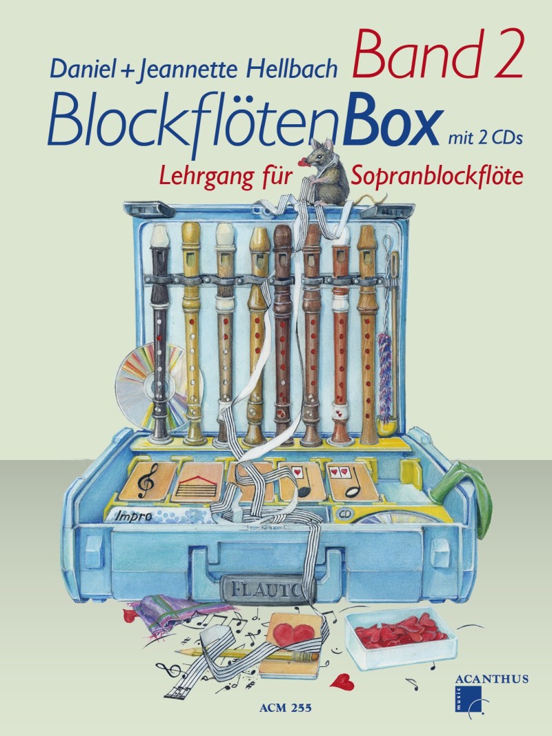 Front Cover Image BlockflötenBox Band 2