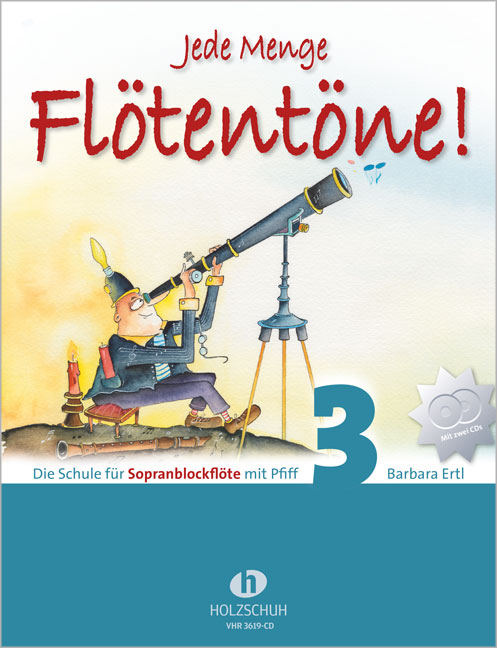 Front Cover Image Jede Menge Flötentöne - Schule Band 3 mit CD