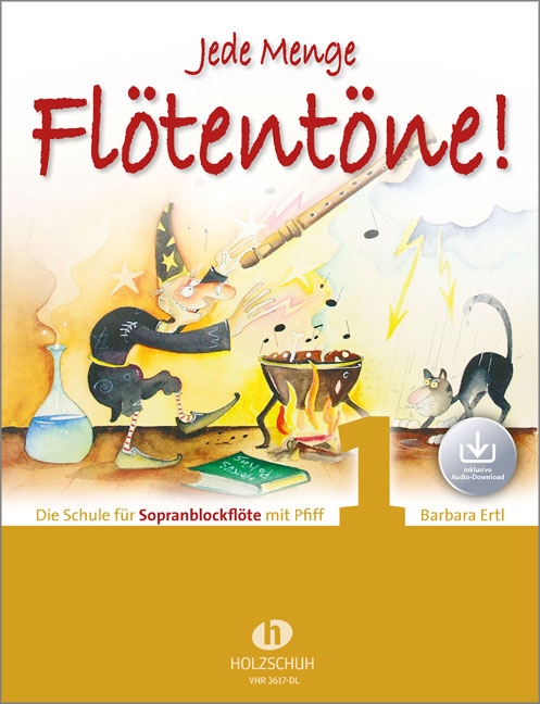 Front Cover Image Jede Menge Flötentöne 1 (mit Audio-Download)
