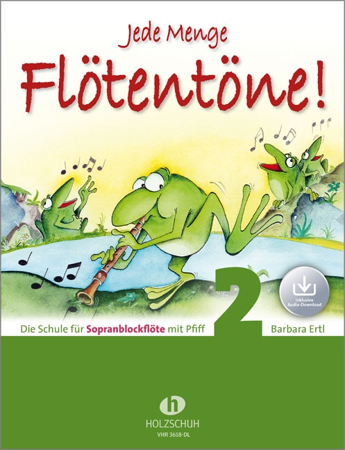 Front Cover Image Jede Menge Flötentöne! 2 (mit Audio-Download)