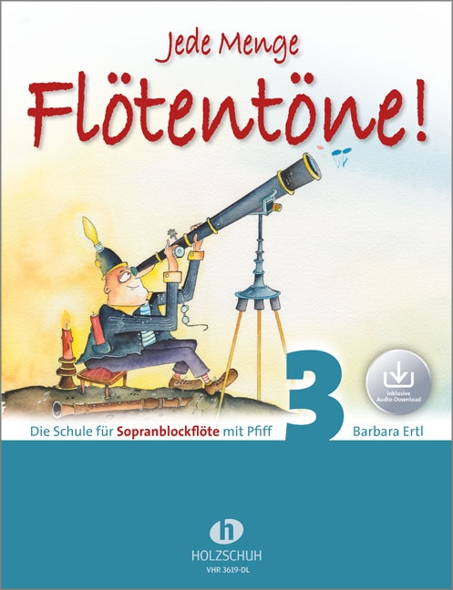 Front Cover Image Jede Menge Flötentöne! 3 (mit Audio-Download)
