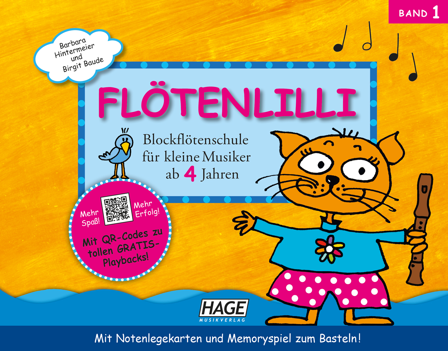 Front Cover Image Flötenlilli Band 1