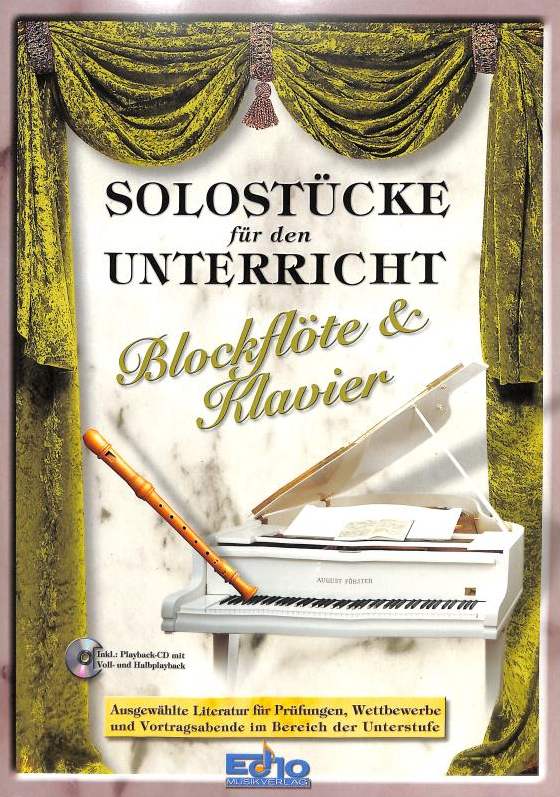 Front Cover Image Solostücke für den Unterricht
