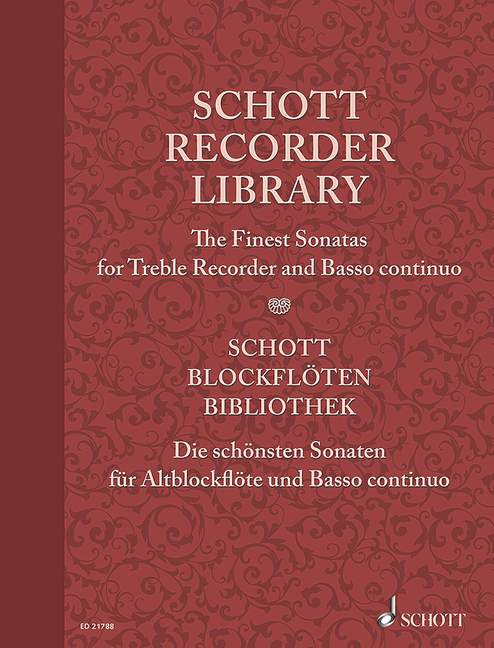 Front Cover Image Schott Recorder Library