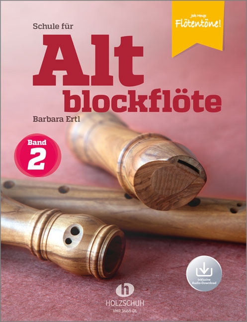 Front Cover Image Schule für Altblockflöte 2 (mit Audio-Download)
