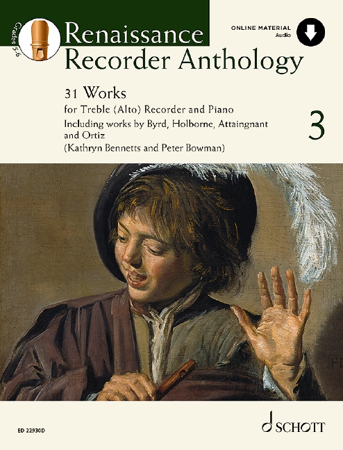 Front Cover Image Renaissance Recorder Anthology 3