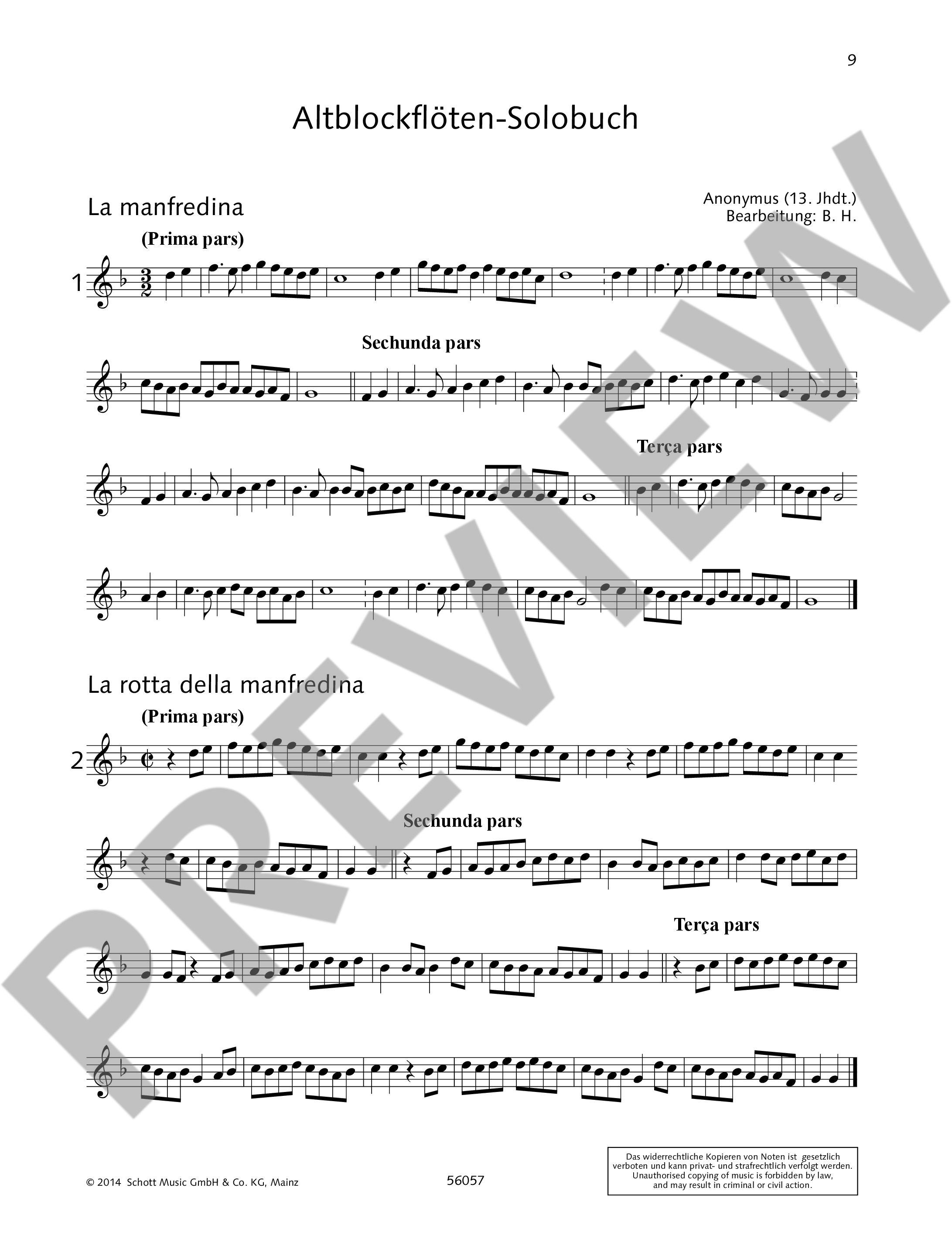 Other Cover Image Altblockflöten-Solobuch