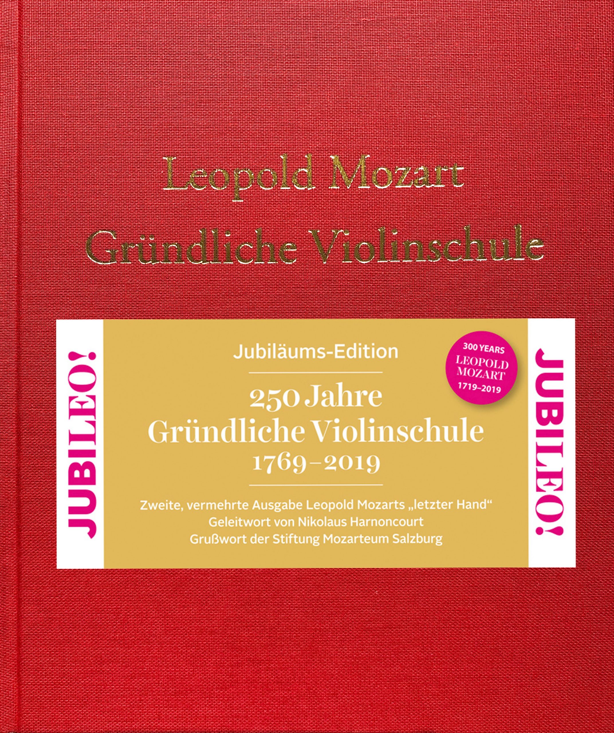 Front Cover Image Leopold Mozart – Gründliche Violinschule