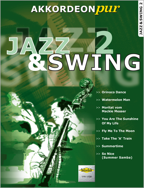 Front Cover Image Jazz und Swing Band 2 - Akkordeon Pur