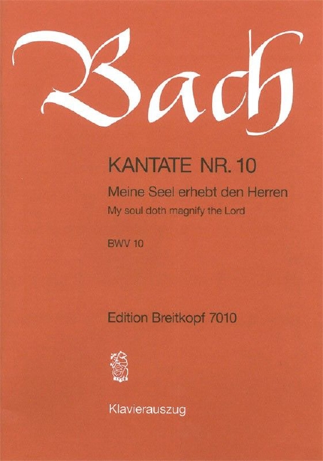 Other Cover Image Kantate BWV 10 "Meine Seel erhebt den Herren"