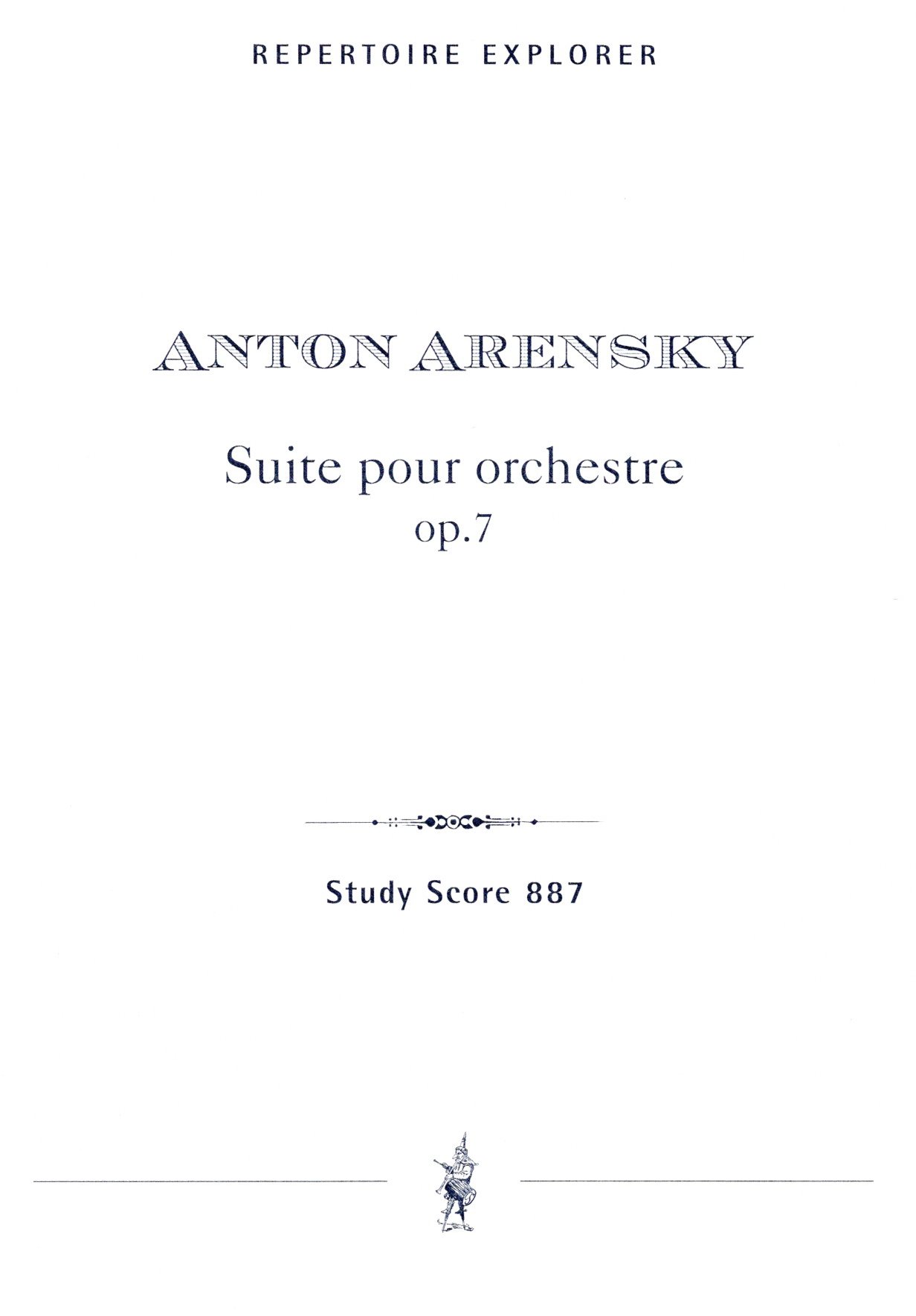 Front Cover Image Suite pour orchestre Op. 7