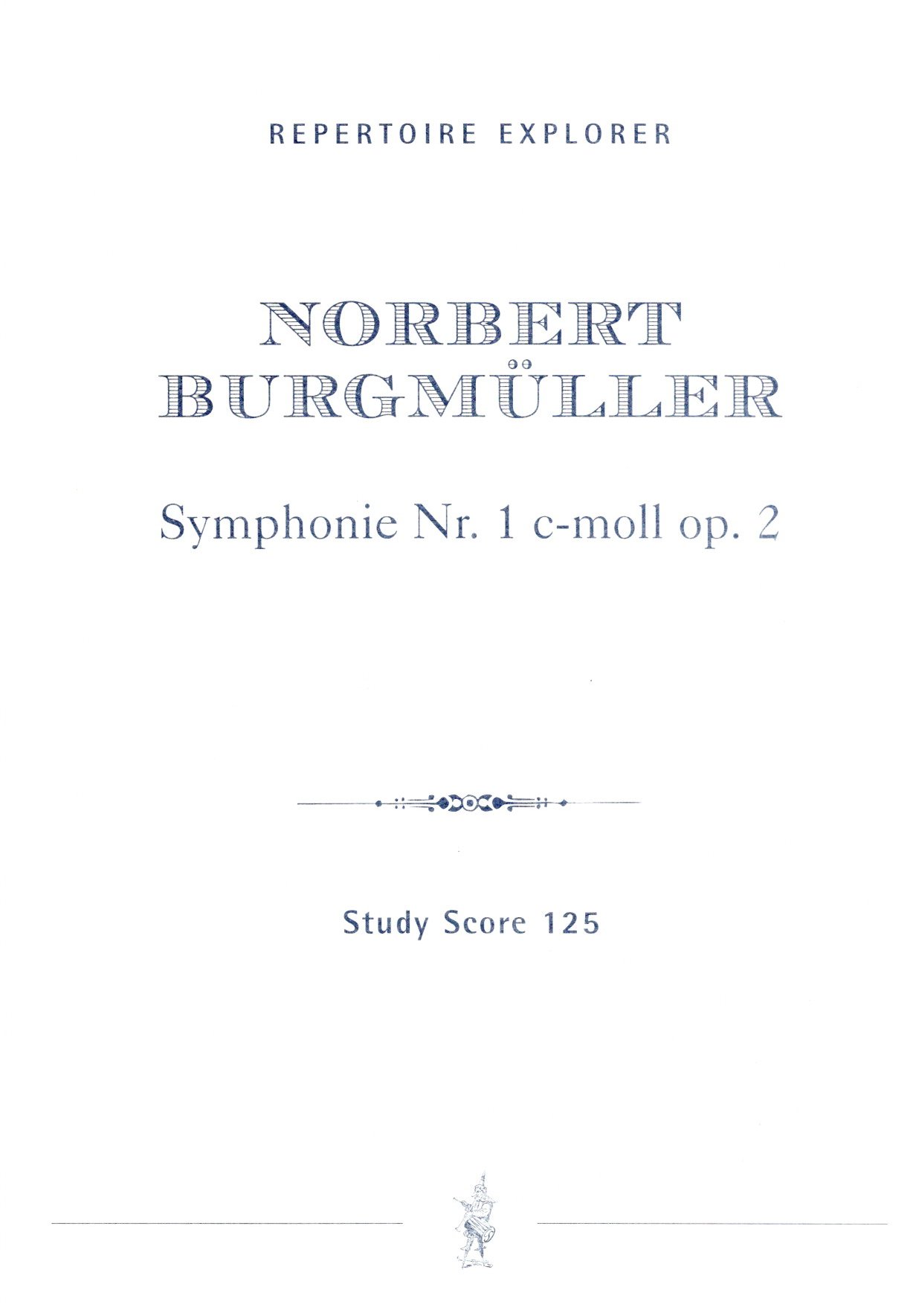 Front Cover Image Symphonie Nr. 1 in moll Op.  2