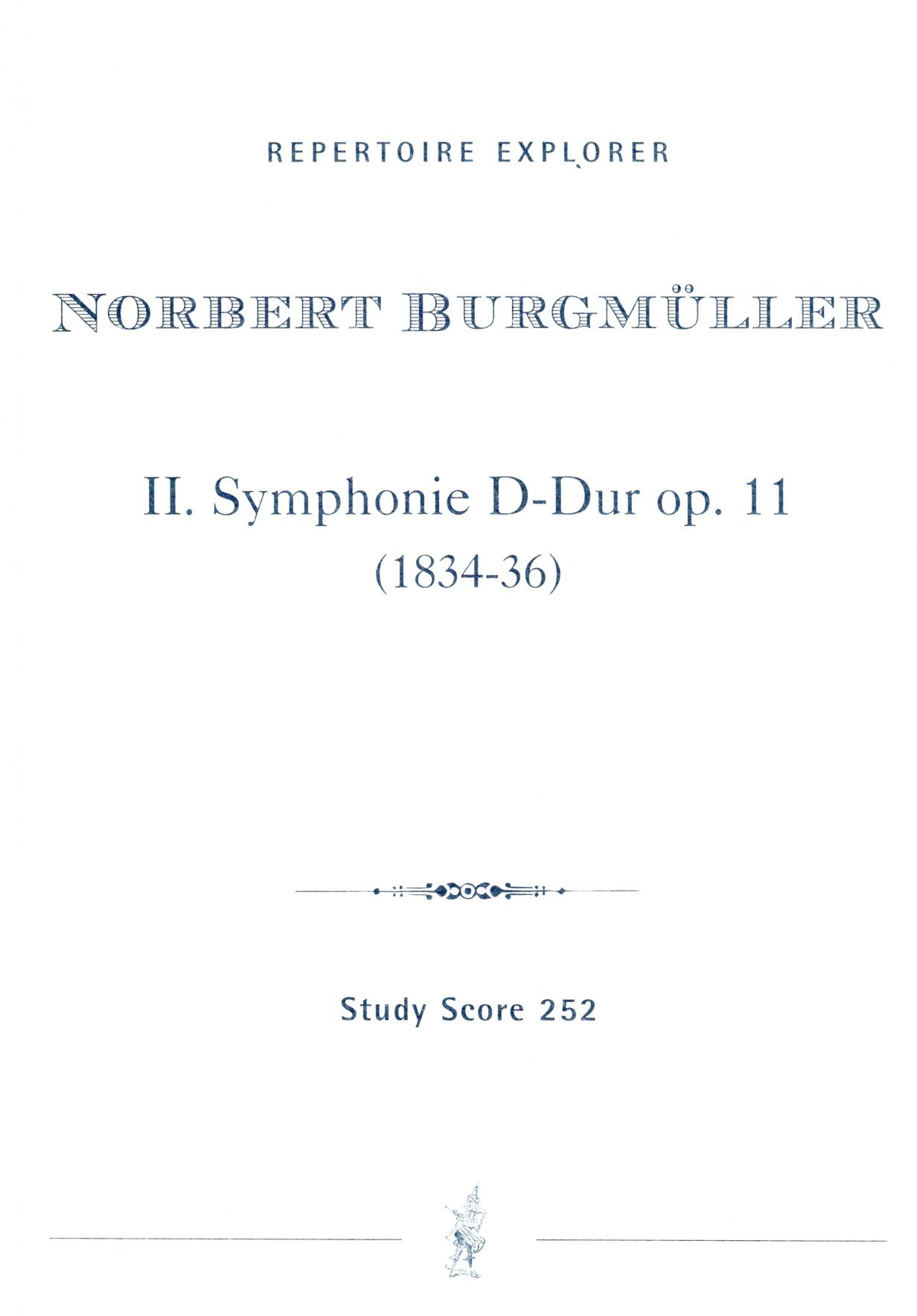 Front Cover Image Symphonie Nr. 2 D-Dur op. 11