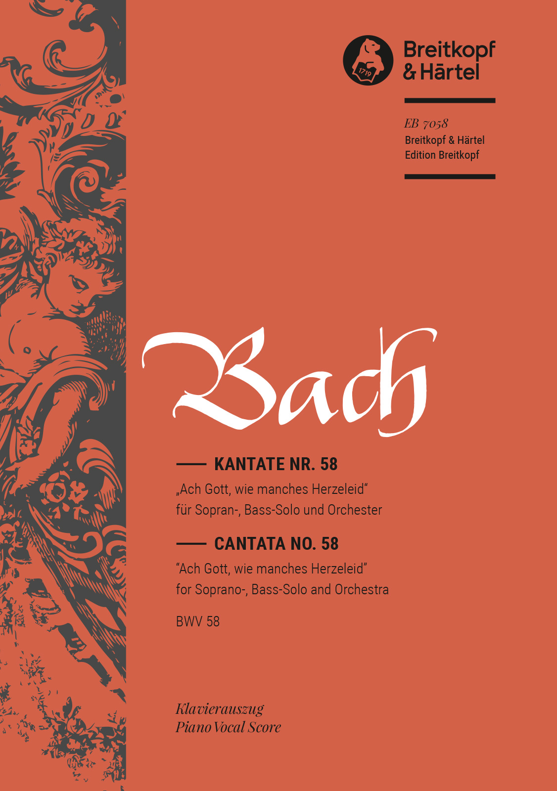 Other Cover Image Kantate BWV 58 „Ach Gott, wie manches Herzeleid“
