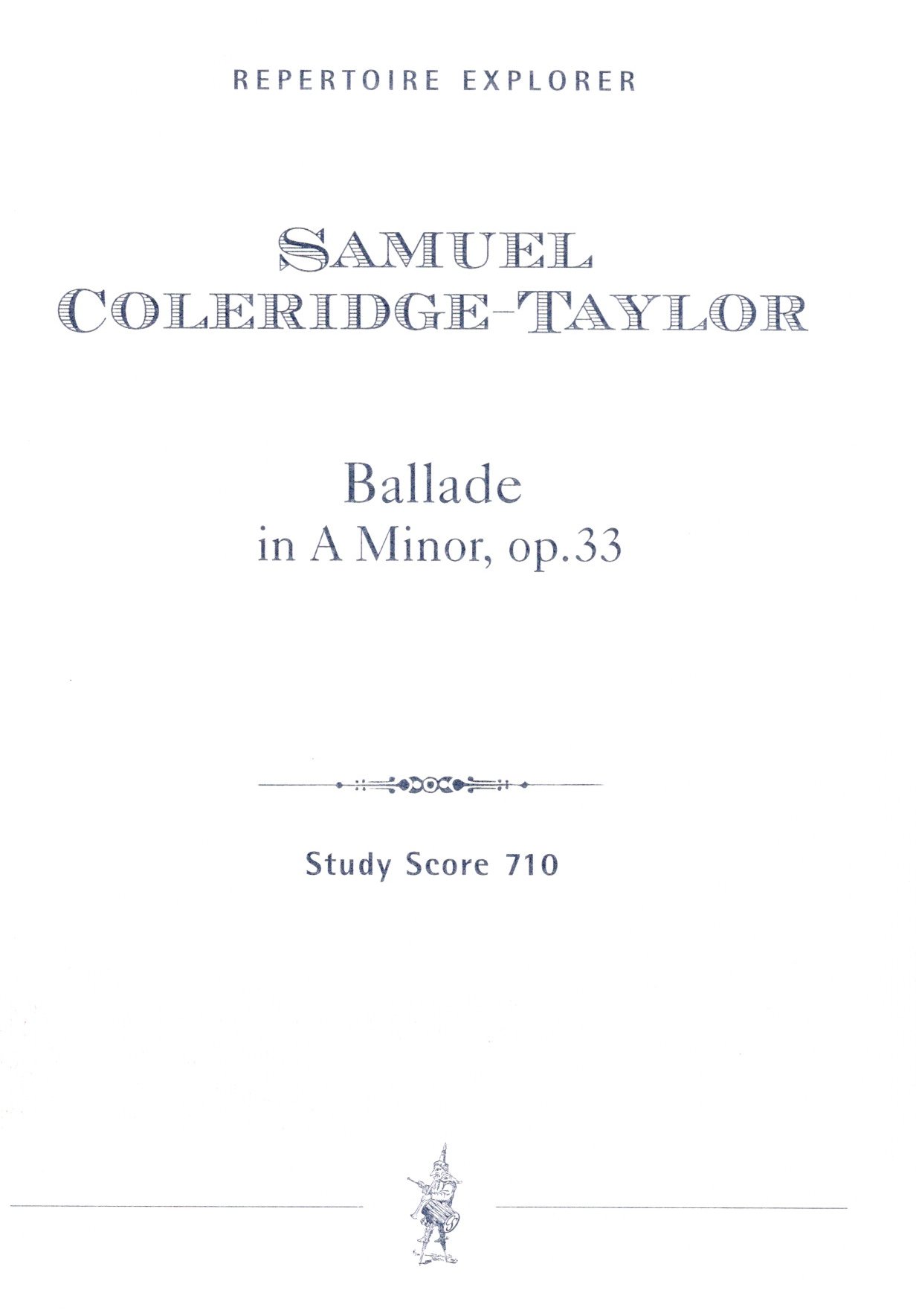 Front Cover Image Ballade a-moll op. 33