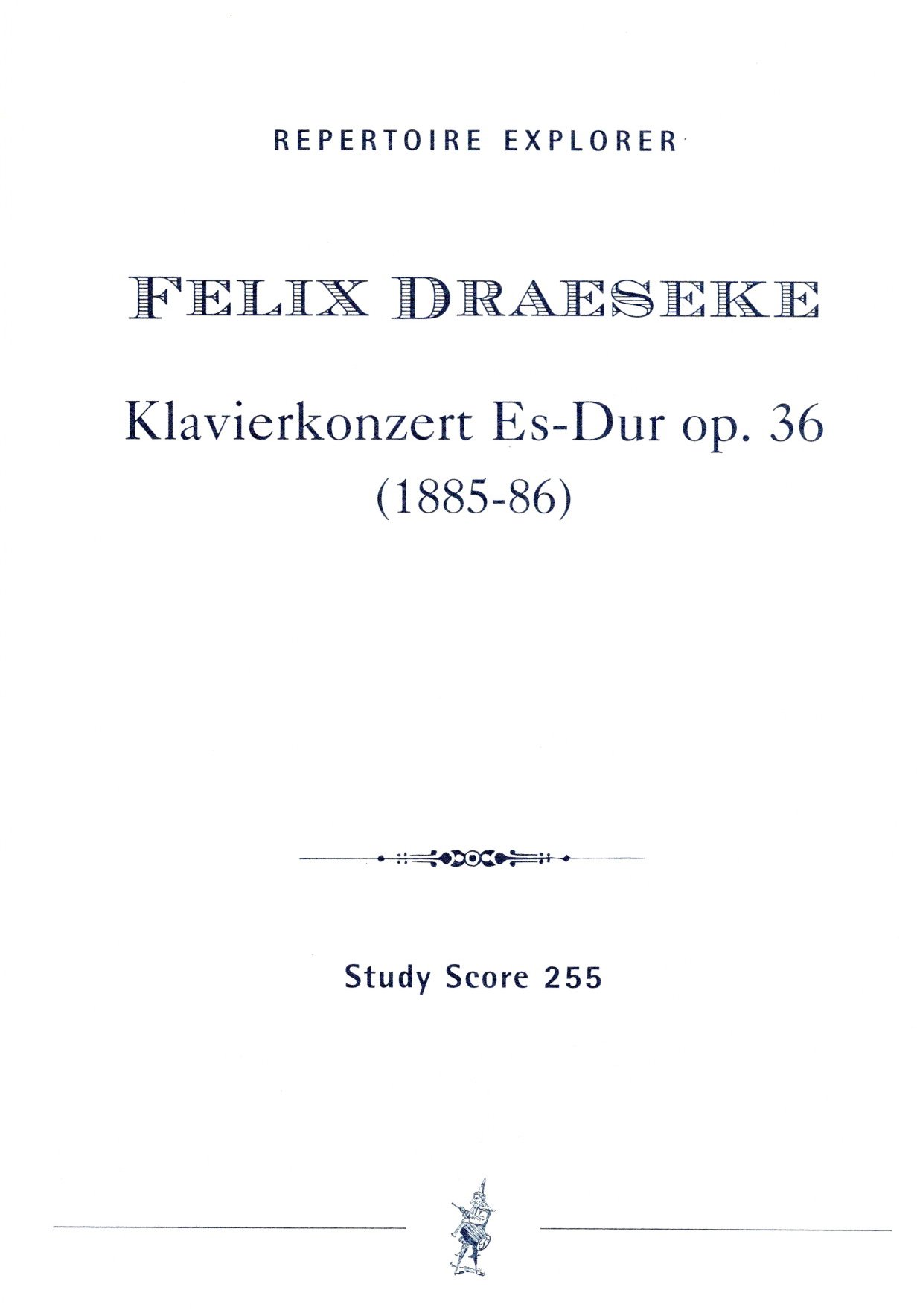Front Cover Image Konzert für Klavier und Orchester Es-Dur op. 36