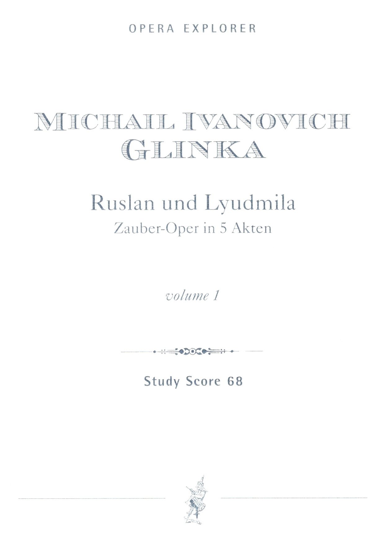 Front Cover Image Ruslan und Ludmila
