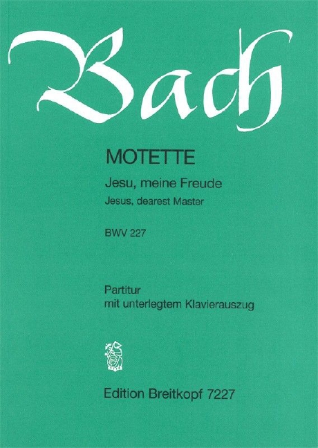 Other Cover Image Motette BWV 227 "Jesu, Meine Freude"