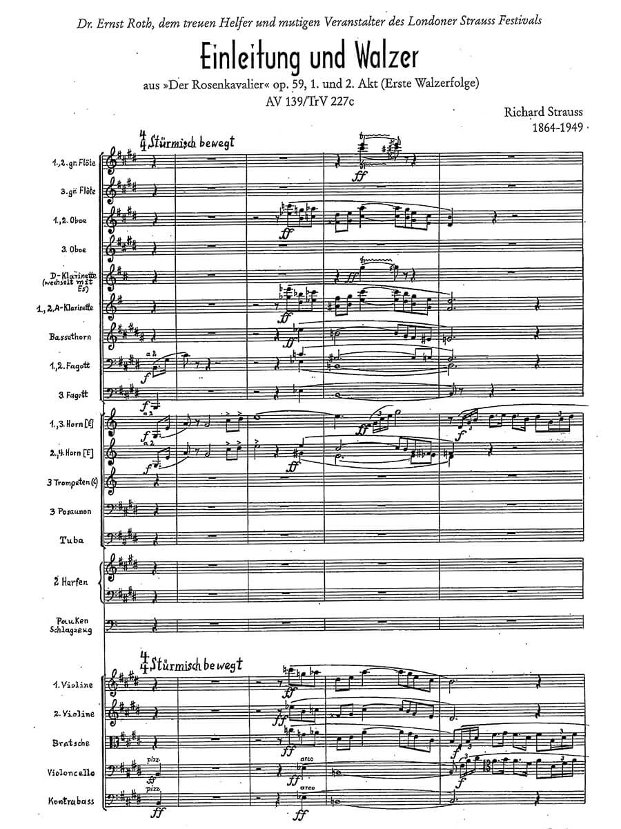 Other Cover Image Walzerfolgen 1 und 2 aus Der Rosenkavalier