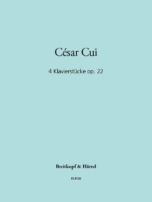 Other Cover Image Vier Klavierstücke op. 22