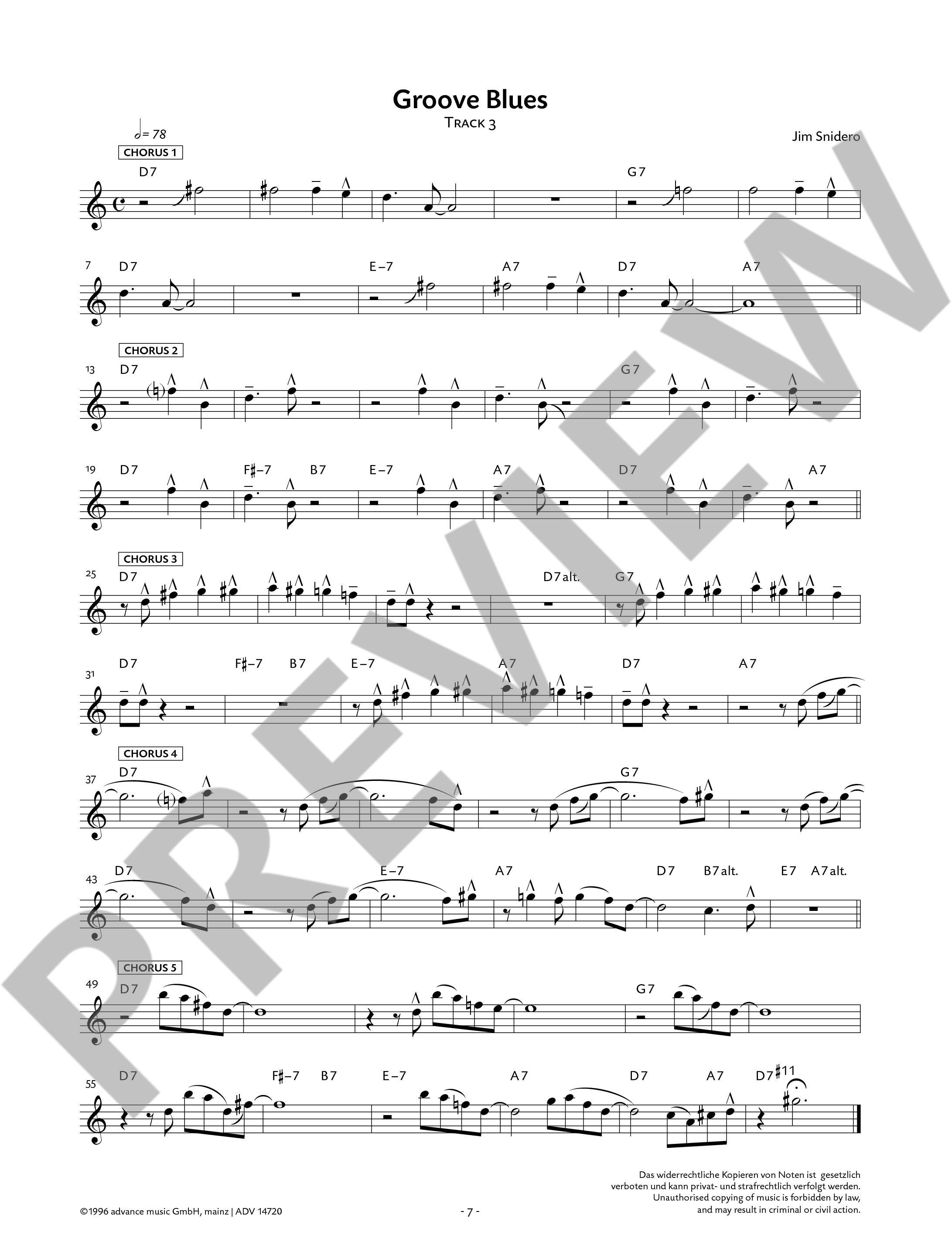 Other Cover Image Jazz Conception Alto & Baritone Saxophone