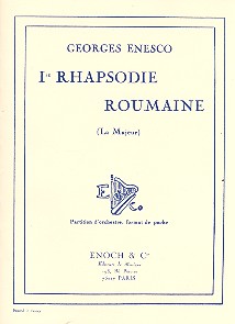 Front Cover Image Rumänische Rhapsodie Nr. 1 op. 11/1 A-Dur