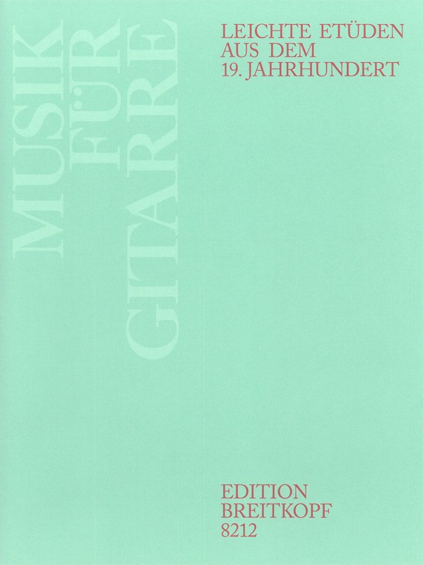 Other Cover Image Leichte Etüden a.d. 19. Jahrh.