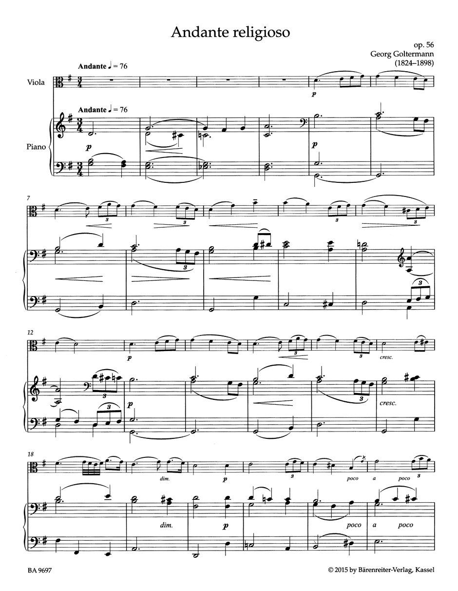 Other Cover Image Konzertstücke für Bratsche und Klavier