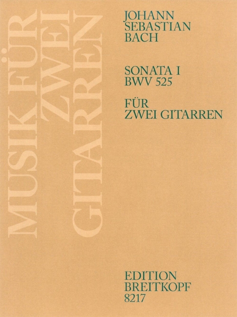 Other Cover Image Sonata I BWV 525