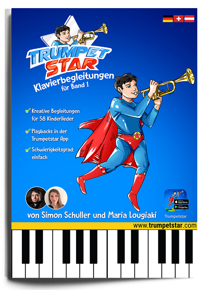 Front Cover Image Trumpetstar Band 1 - Klavierbegleitung