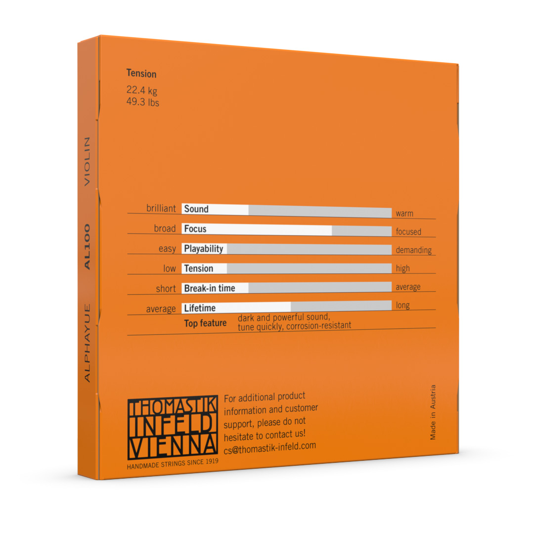 Other Cover Image Thomastik-Infeld Alphayue Violine 4/4 SATZ