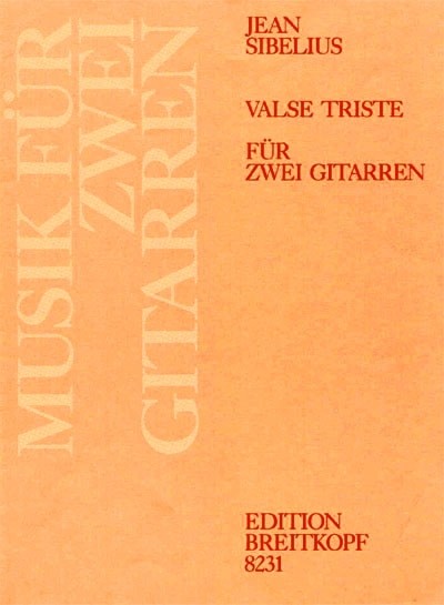 Other Cover Image Valse triste op. 44/1 – Ausgabe für 2Git