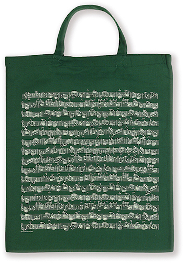 Other Cover Image Tragtasche Notenblatt grün
