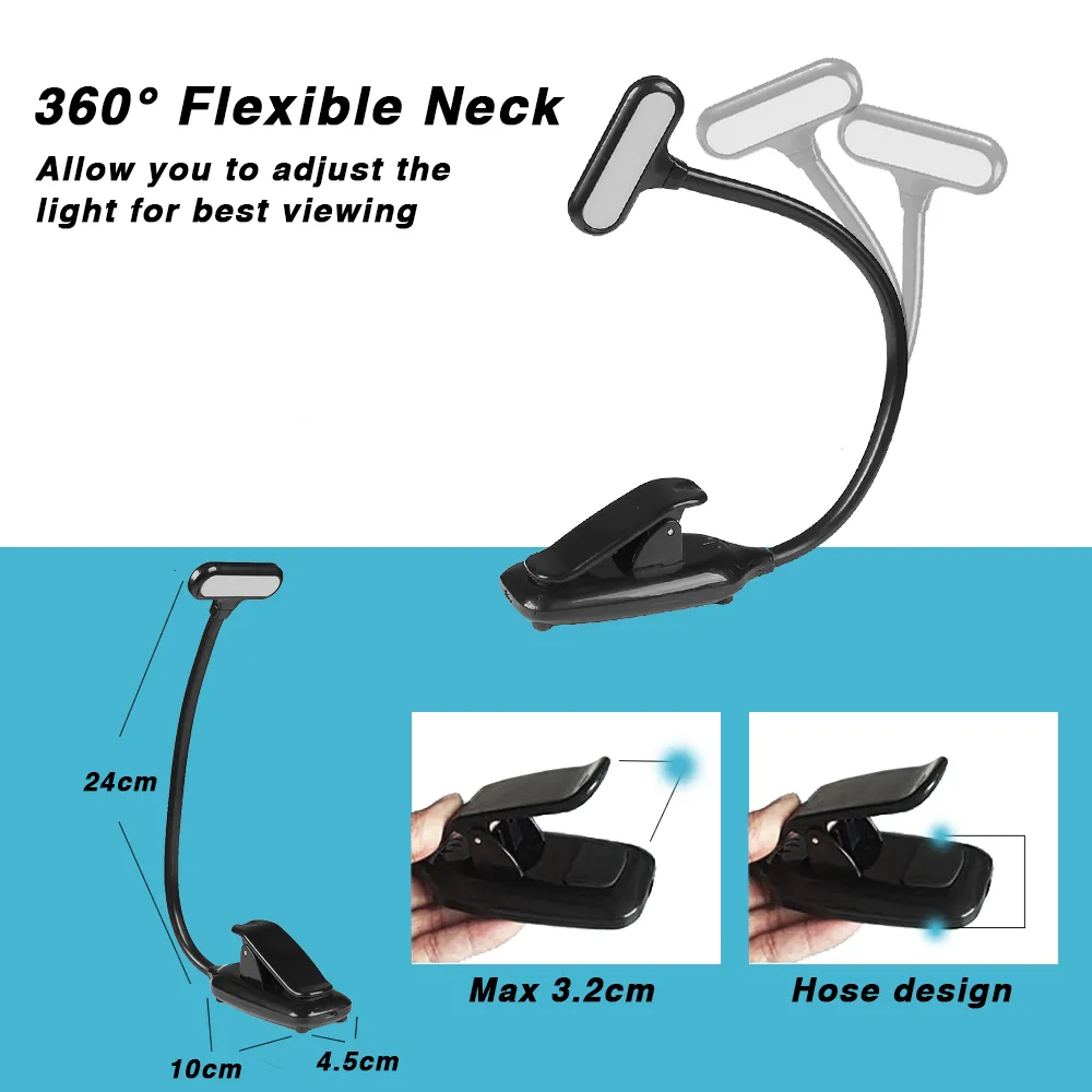 Other Cover Image Wiederaufladbare LED Notenpultleuchte