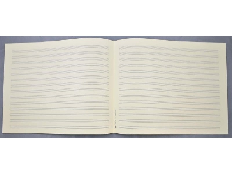 Front Cover Image Notenpapier - Quart quer 14 Systeme