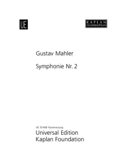 Front Cover Image Symphonie Nr. 2 c-Moll