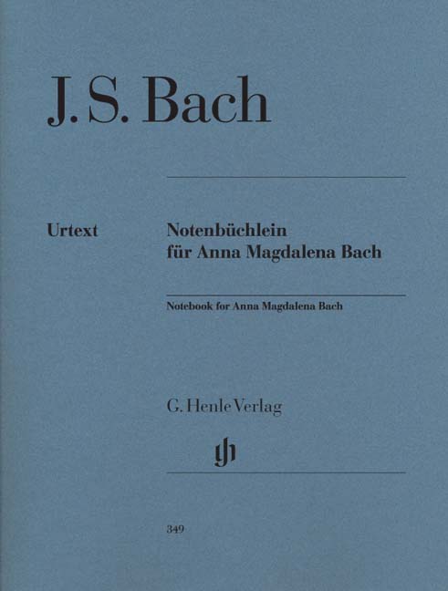 Front Cover Image Notenbüchlein für Anna Magdalena Bach 1725