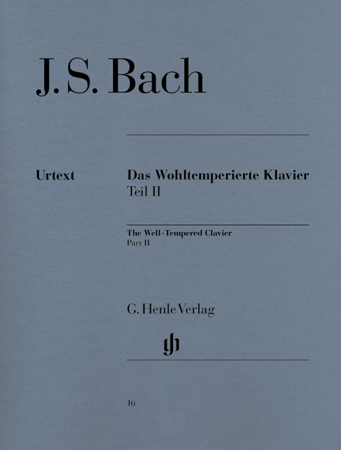 Front Cover Image Das Wohltemperierte Klavier Teil 2 BWV 870-893
