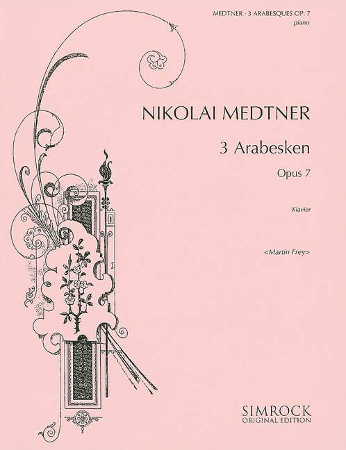Front Cover Image Drei Arabesken op. 7 (1904)